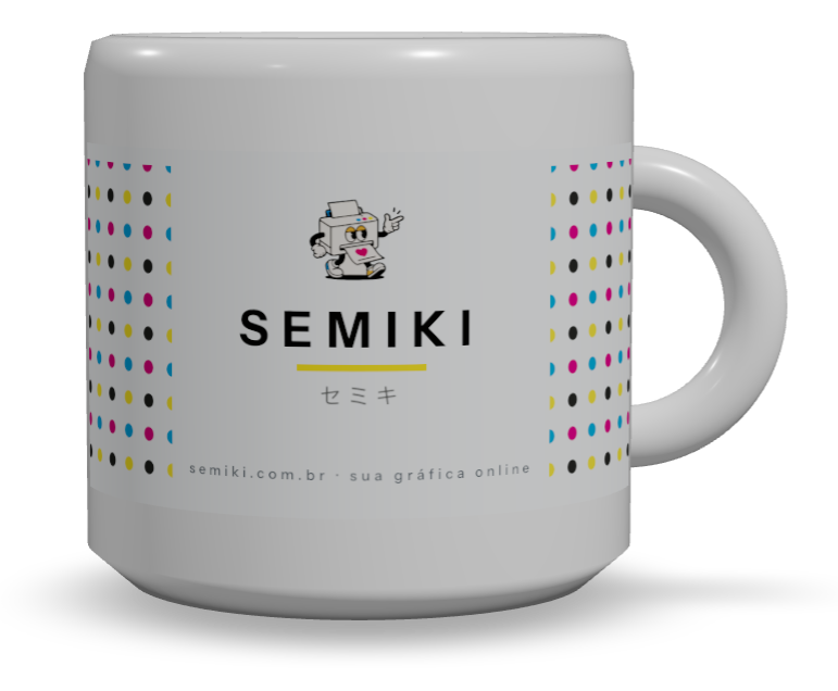 Preview 3D de Caneca